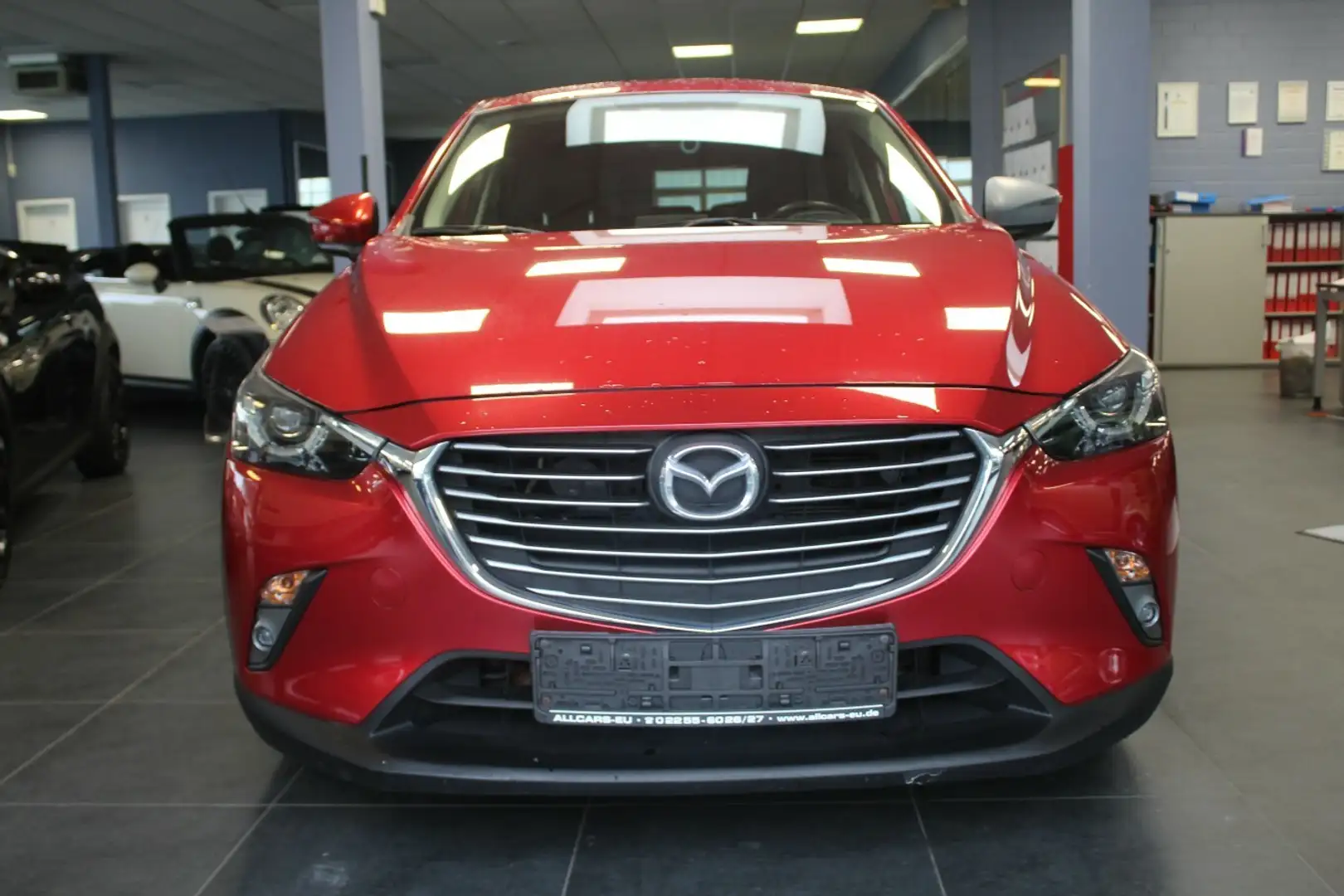 Mazda CX-3 SKYACTIVE-D 105 Aut. AWD Sports-Line Red - 2
