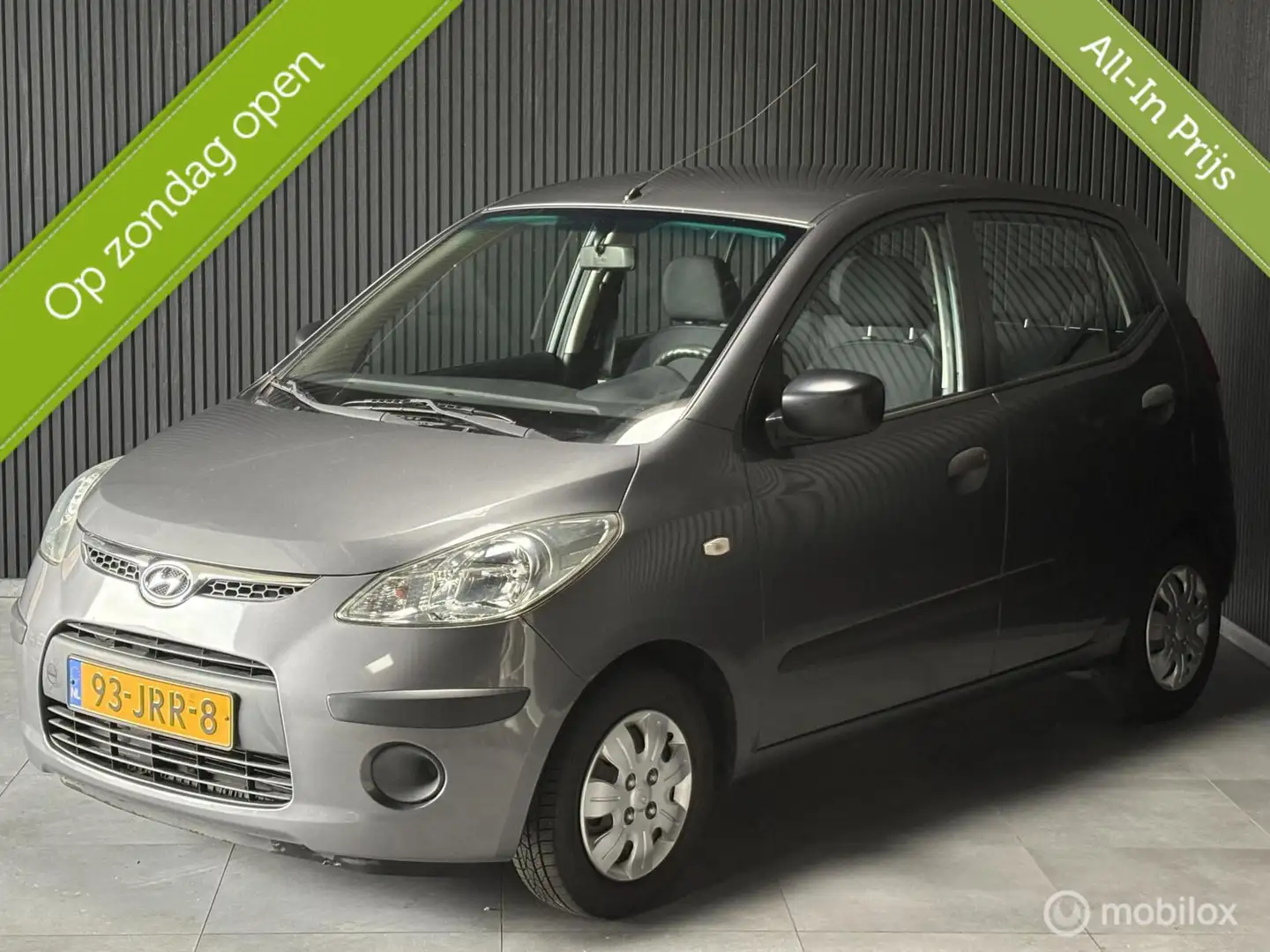 Hyundai i10 1.1 Dynamic Cool|AIRCO|APK|ELEKPAKKET| Grijs - 1