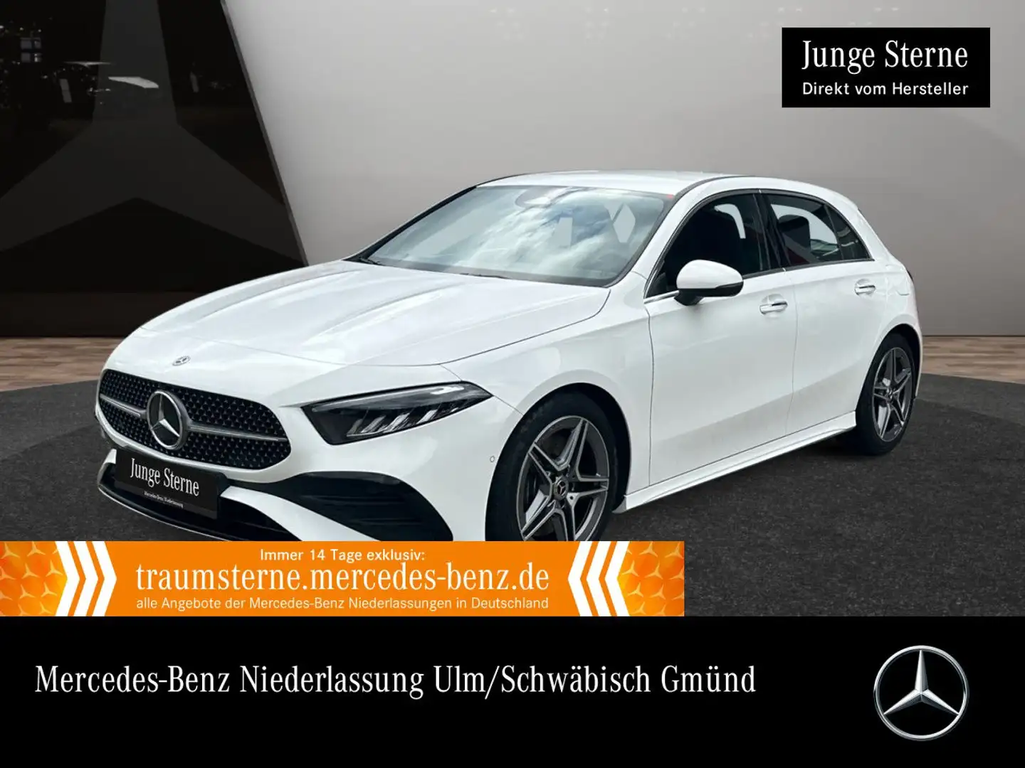 Mercedes-Benz A 250 4M AMG+LED+KAMERA+KEYLESS+8G Weiß - 1