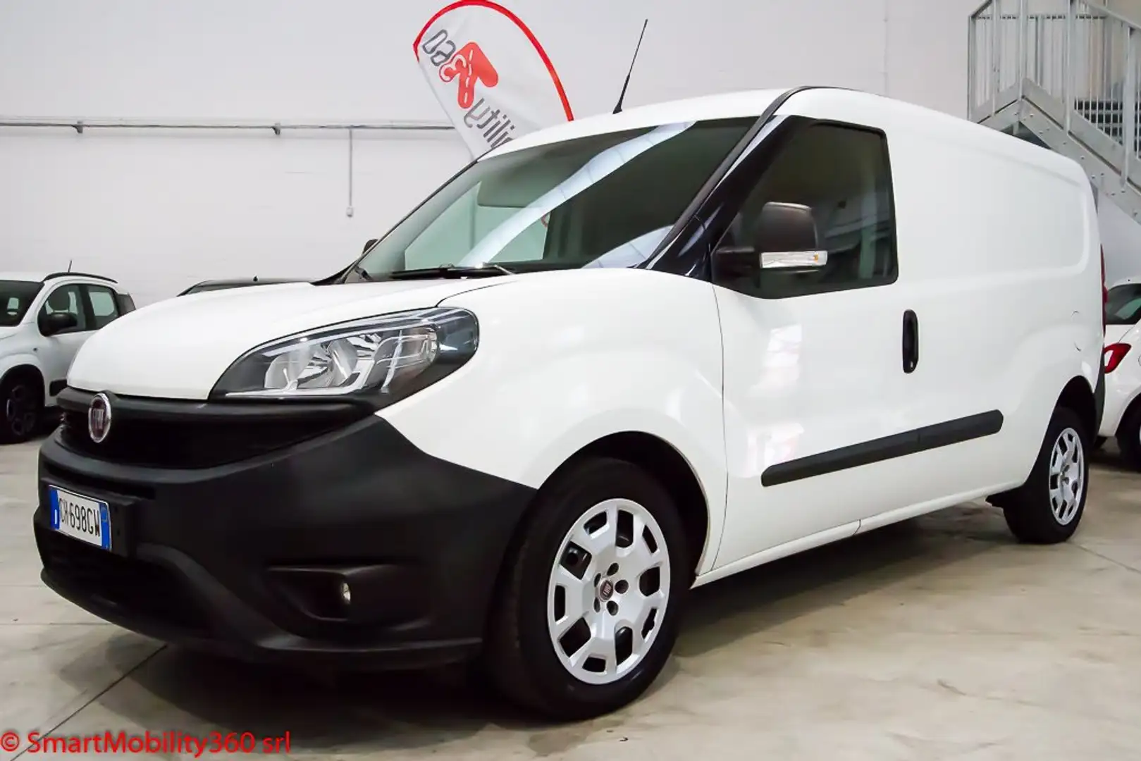 Fiat Doblo Cargo Maxi LH1 Lounge 1.6 Mjet 105cv E6D 3 posti Bianco - 1