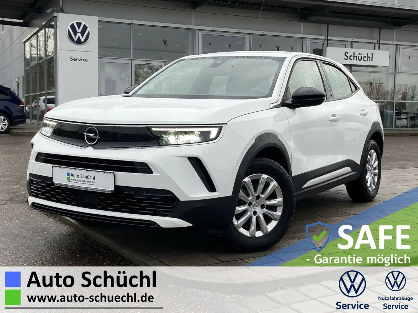 Opel Mokka-E 3-PHASIG+CCS+KEYLESS+CLIMATRONIC+LED+ACC Weiß - 1
