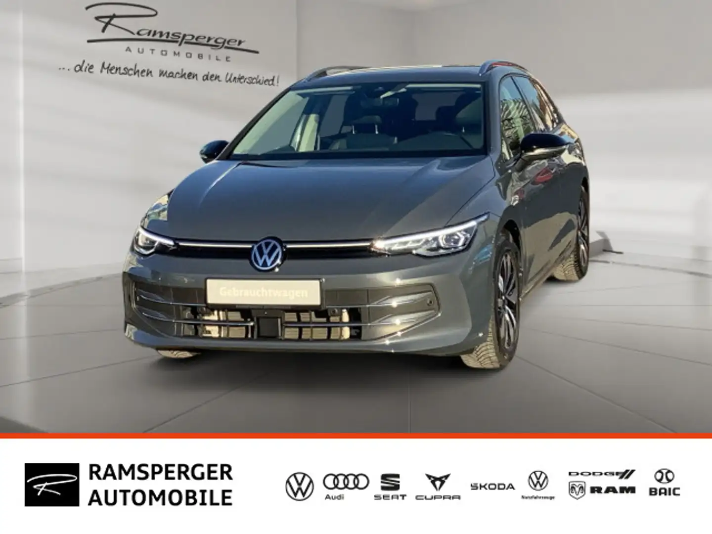 Volkswagen Golf Variant 1.5 TSI DSG Goal AHK ACC Matrix Nav Grau - 1