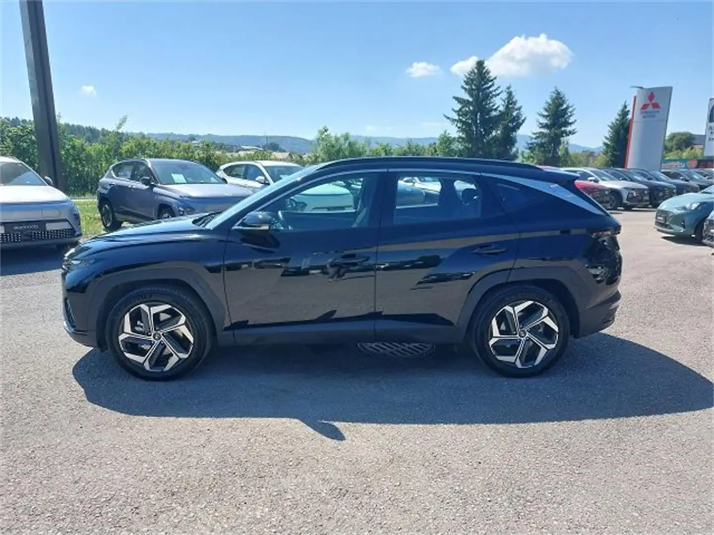 Hyundai TUCSON Tucson NX4 Smart Line 1,6 T-GDi PHEV 4WD AT t1ps0- Schwarz - 2
