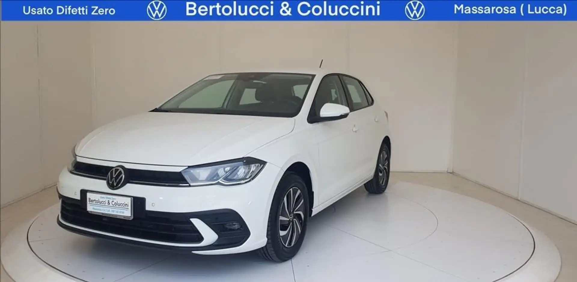 Volkswagen Polo 1.0 TGI 5p. Life Bianco - 1