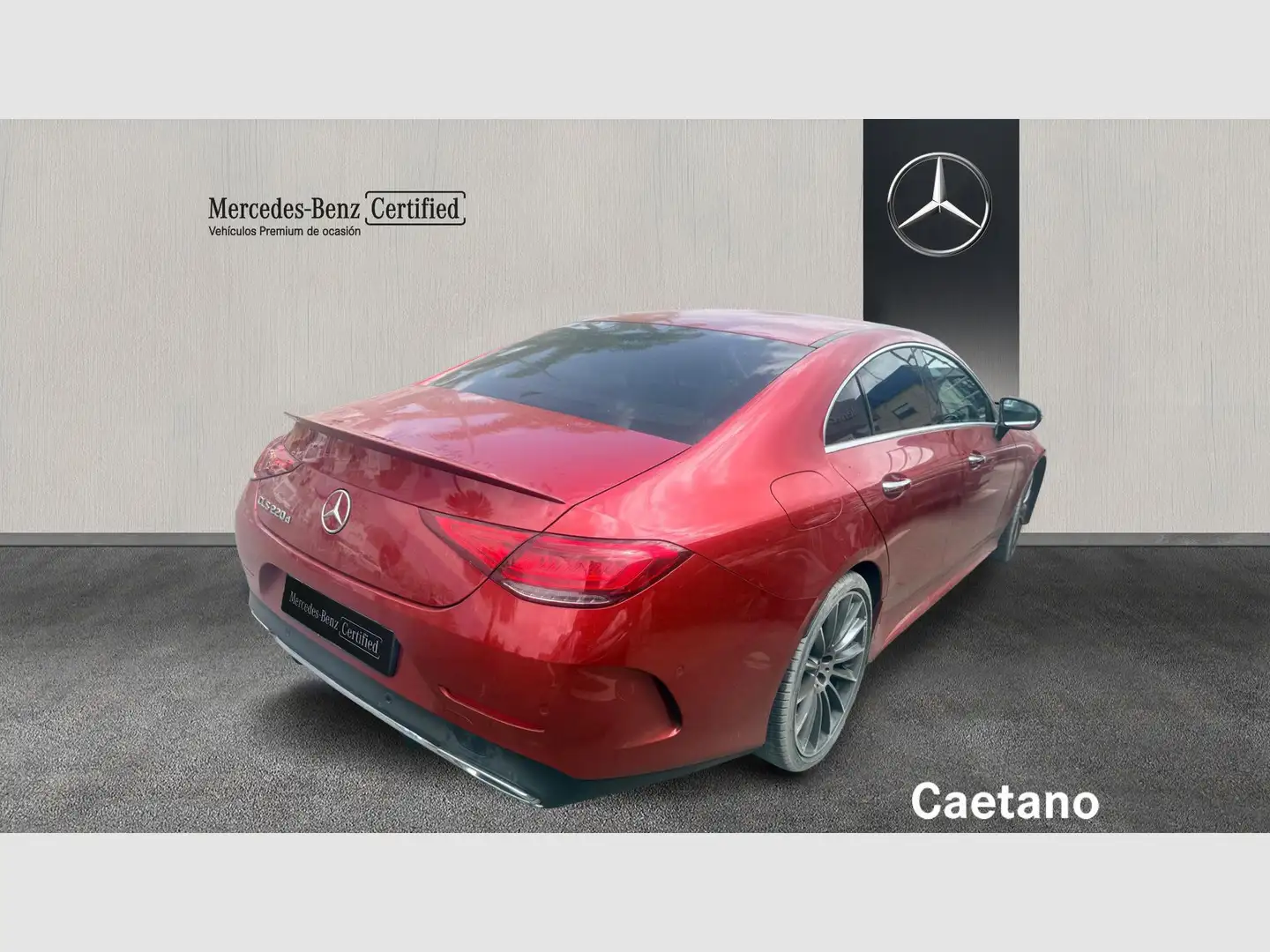 Mercedes-Benz C 220 220d Aut. Rojo - 2