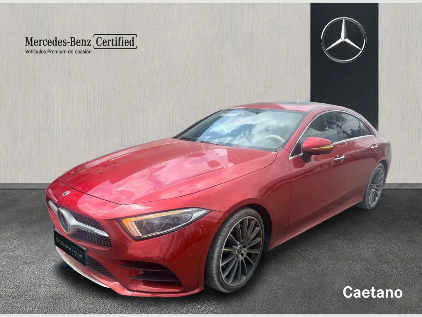 Mercedes-Benz C 220 220d Aut. Rojo - 1