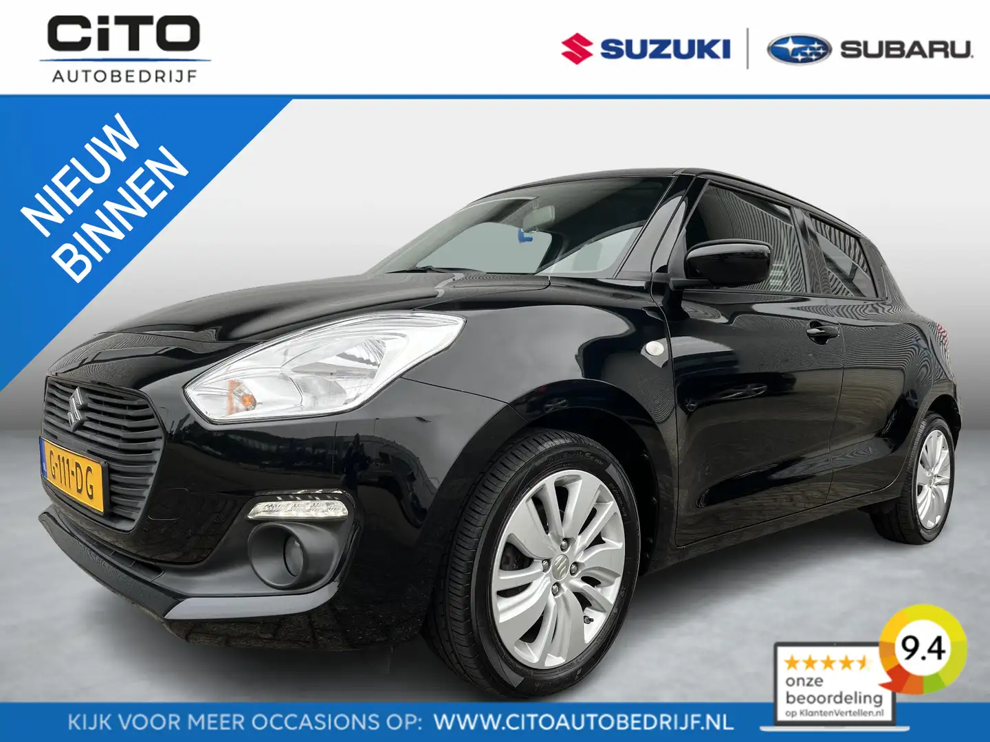 Suzuki Swift 1.2 Select | Apple & Android Auto | Achteruitrijca Zwart - 1
