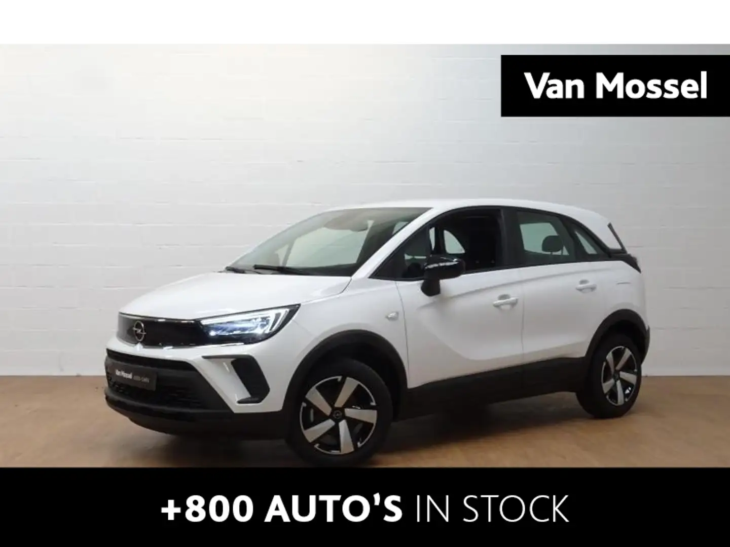 Opel Crossland 1.2T edition+camera+parkeerhulp Wit - 1