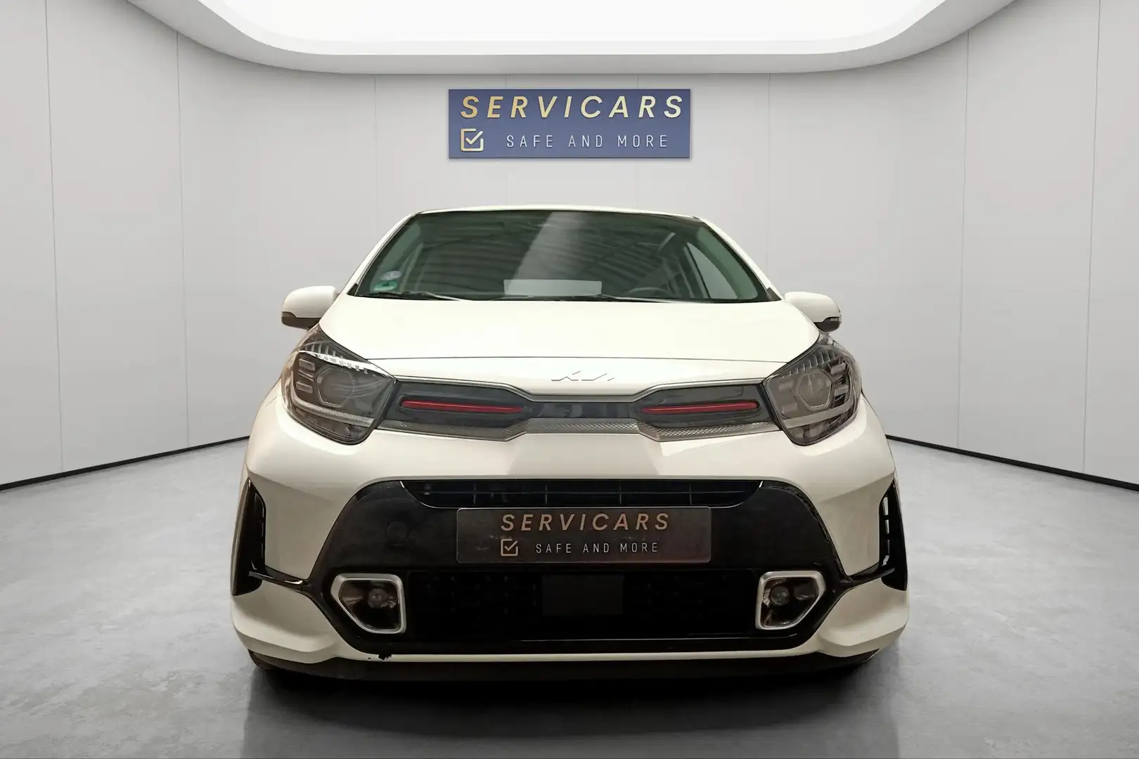 Kia Picanto 1.2i GT Line - 84CV - 12 mois de garantie-Nivelles Blanc - 2