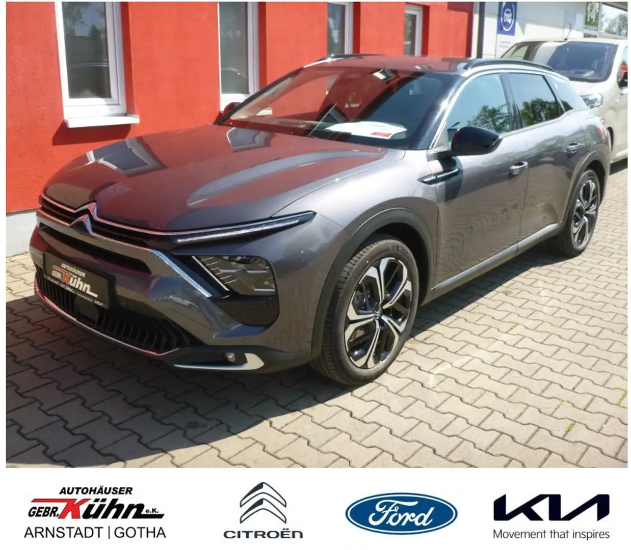 Citroen C5 X C5 X Plug-In-Hybrid 225 S&S e-EAT8 Shine + LEDER Gris - 1