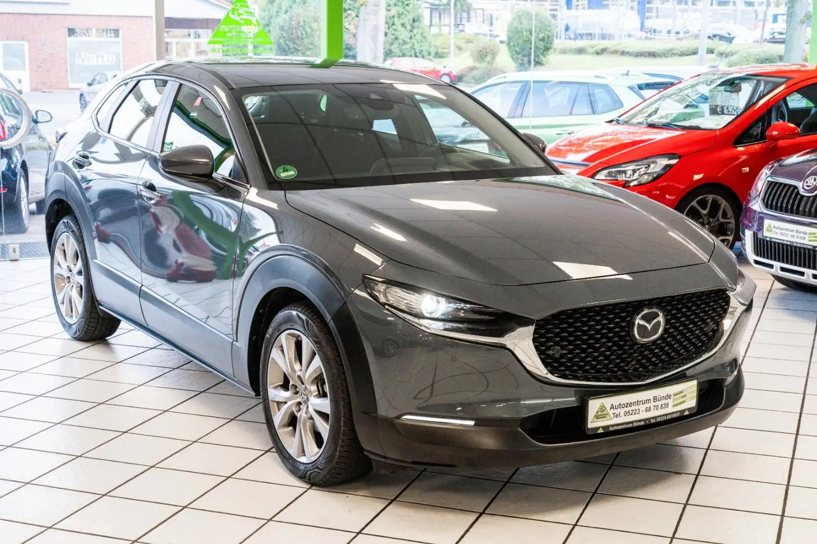 Mazda CX-30 Selection e-Skyactiv G Nur 5.400 km 1.Hand Grigio - 1