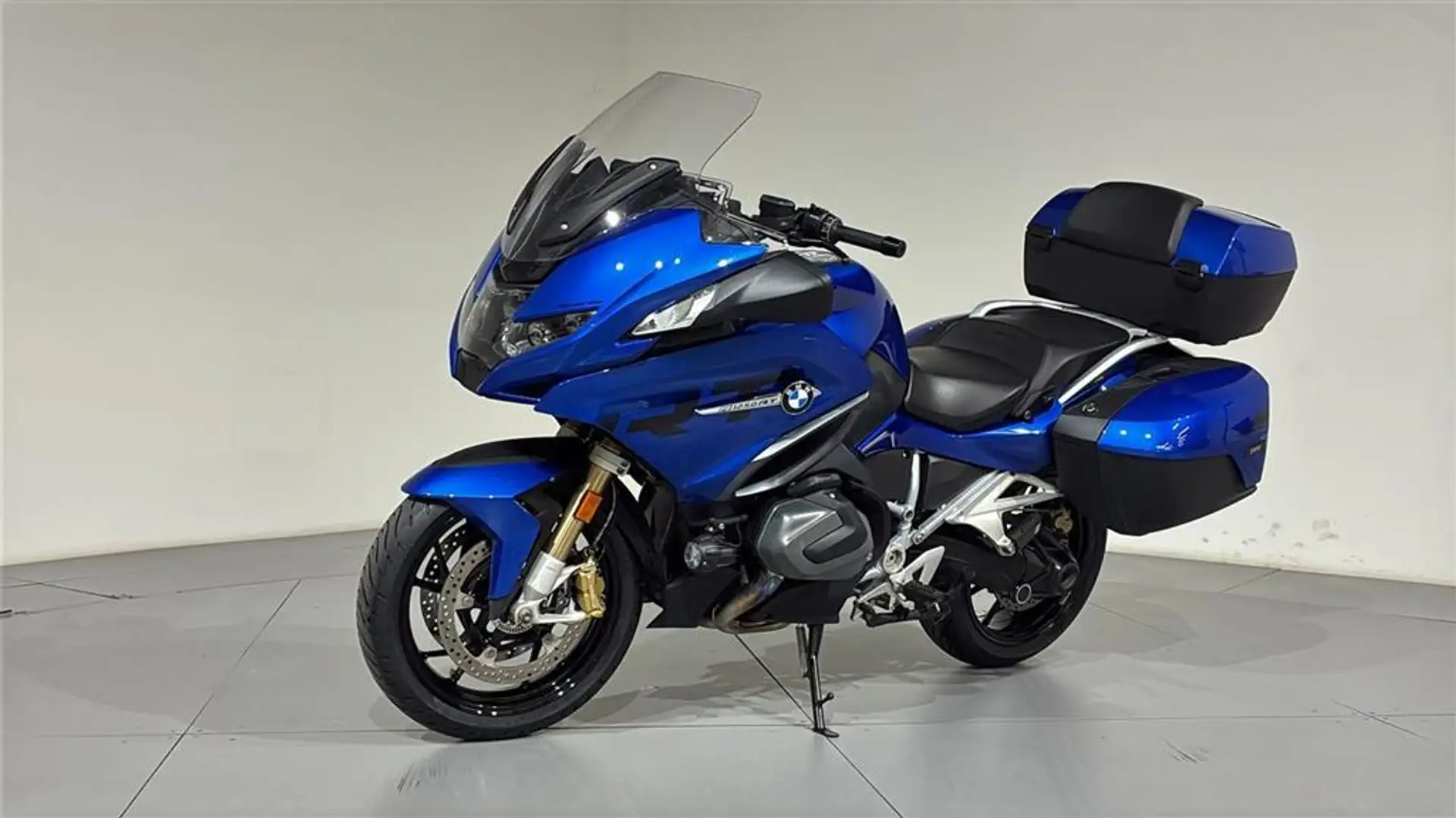 BMW R 1250 RT 0 Bleu - 2