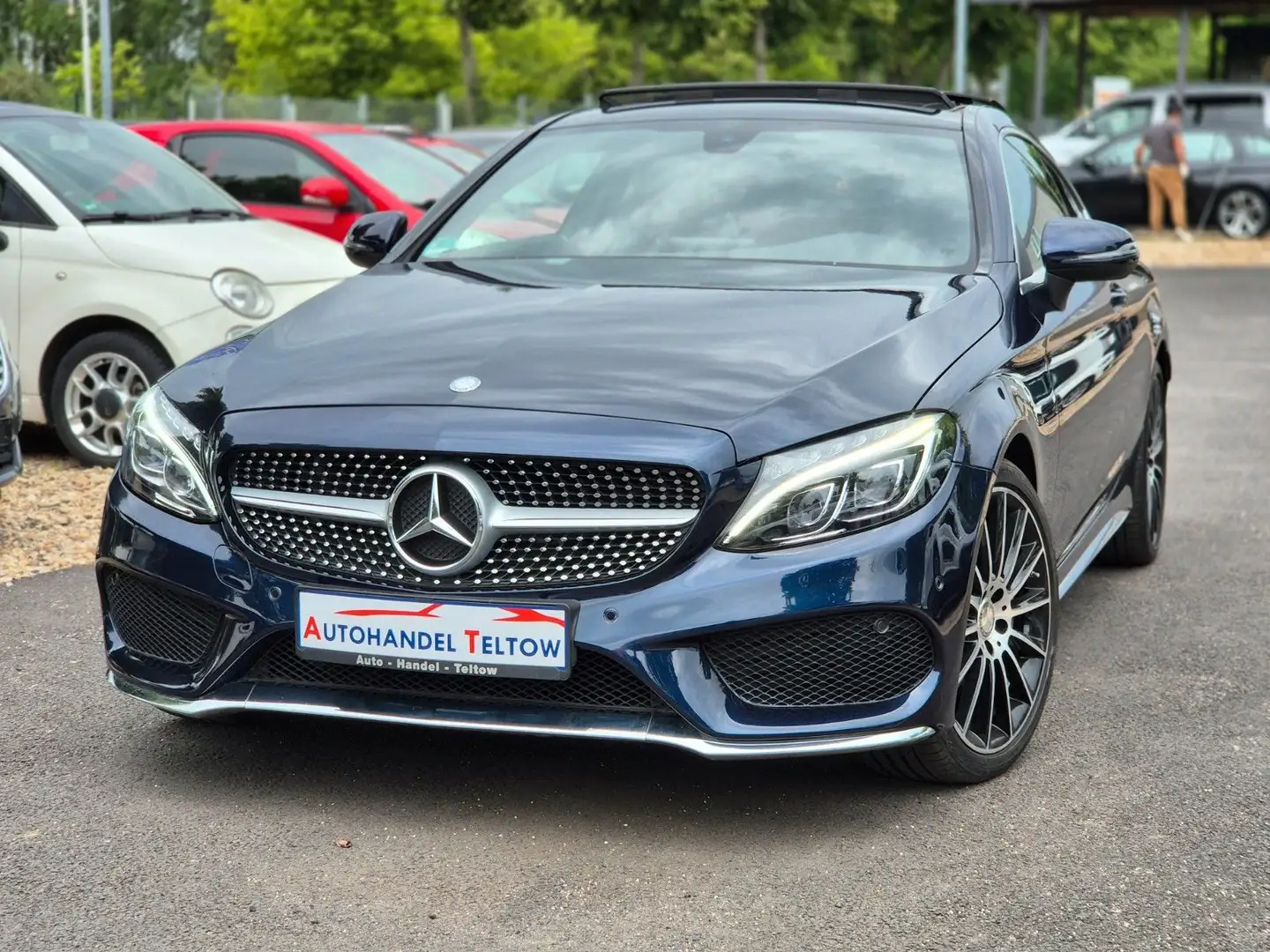 Mercedes-Benz C 200 Coupe  *AMG *Panoramadach *LED Blau - 1