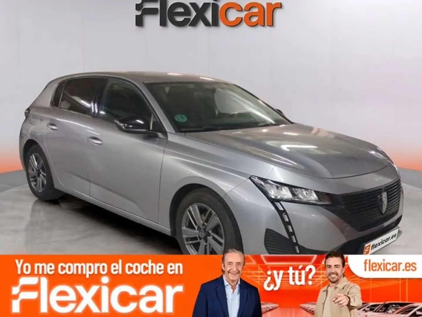 Peugeot 308 1.2 PureTech S&S Active Pack 130 Gris - 1