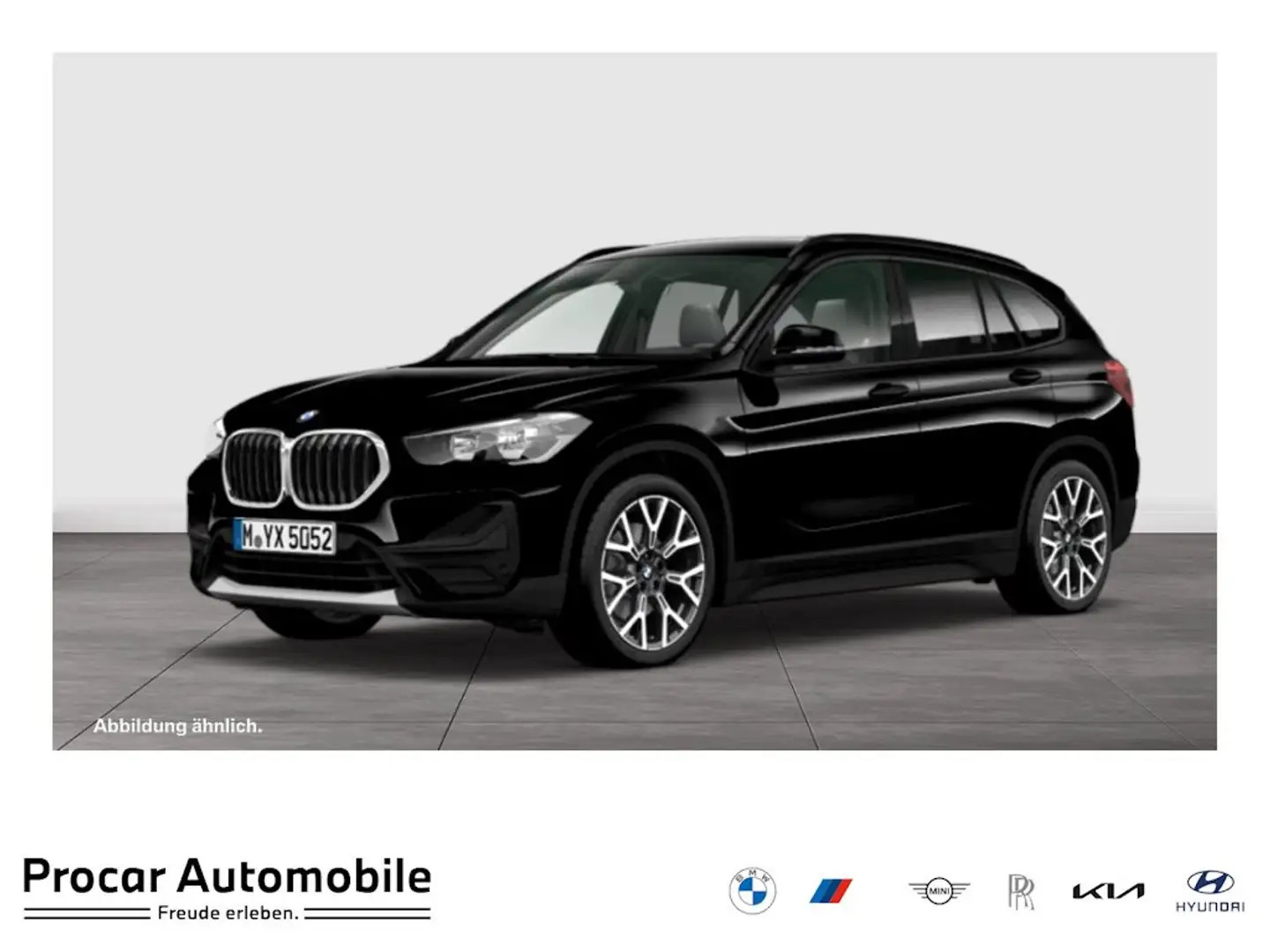 BMW X1 sDrive20d Advantage Aut. AHK RFK NAVI PDC V+H DAB Schwarz - 1
