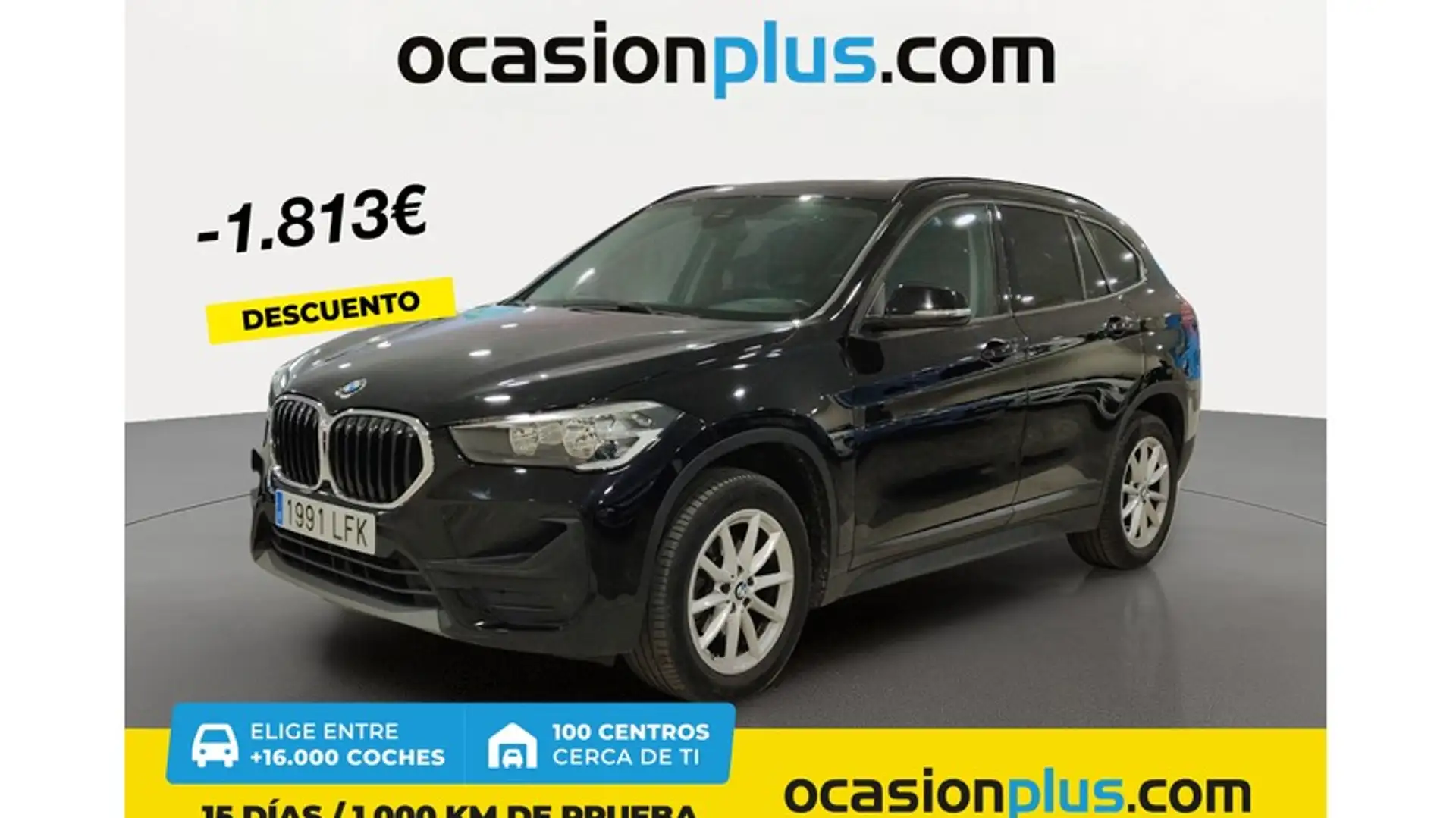 BMW X1 sDrive 16d Negro - 1