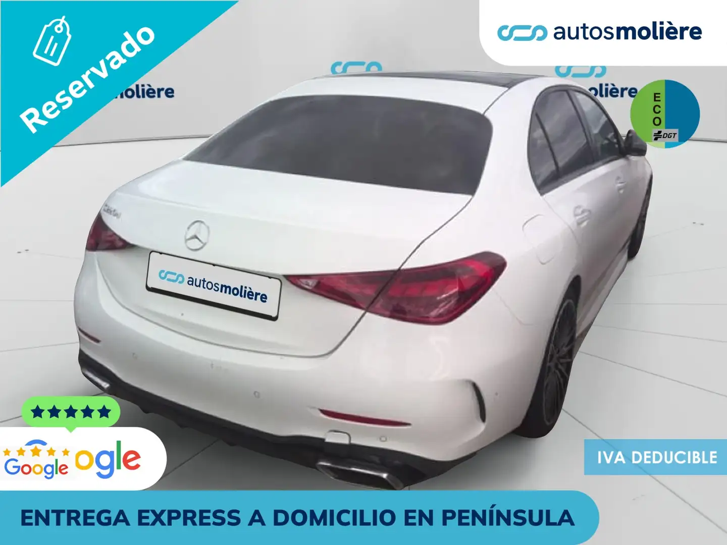 Mercedes-Benz C 220 220d 9G-Tronic Blanco - 2