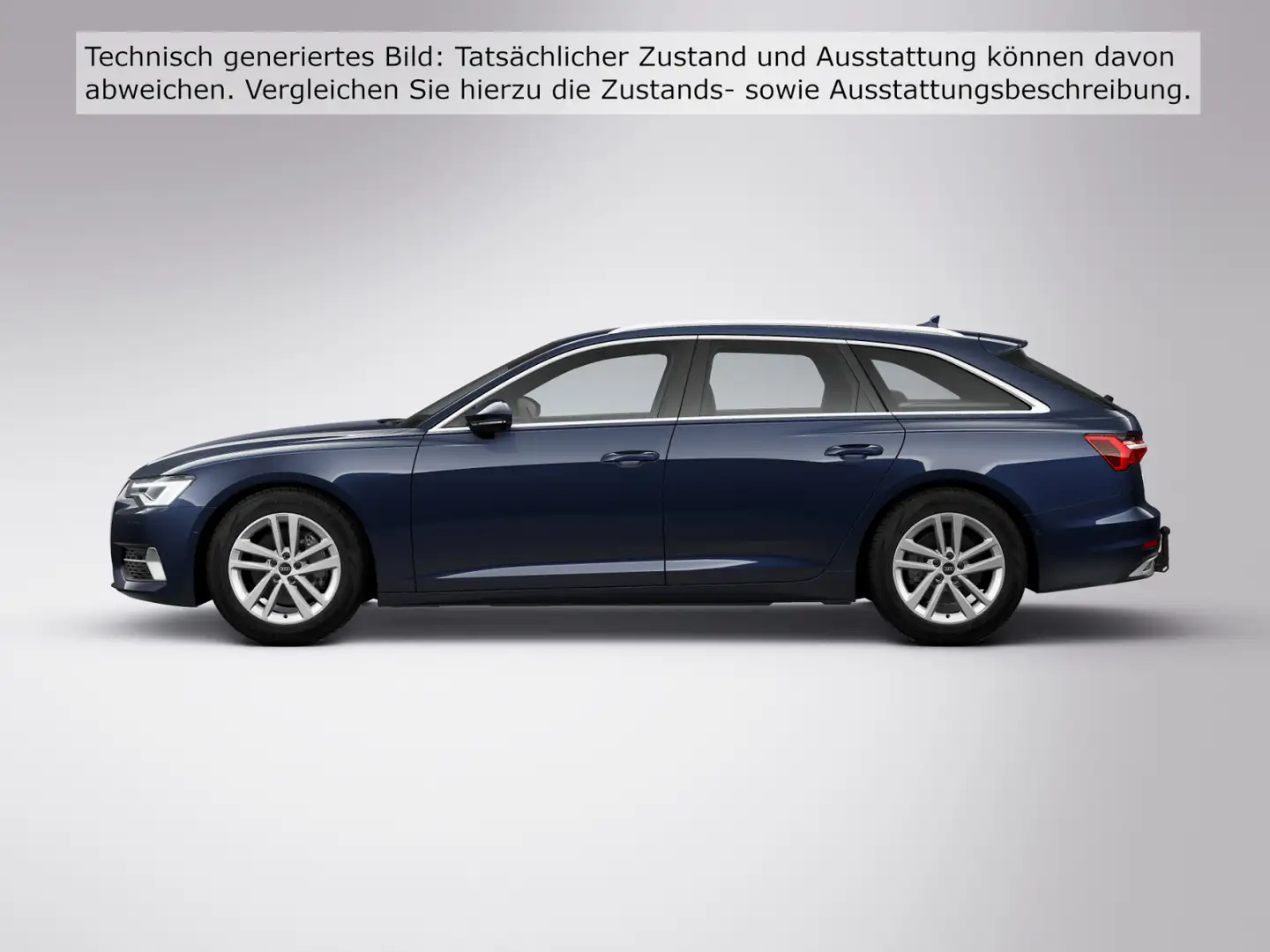 Audi A6 45 TFSI advanced AHK*LED*Virtual*360° Blau - 2