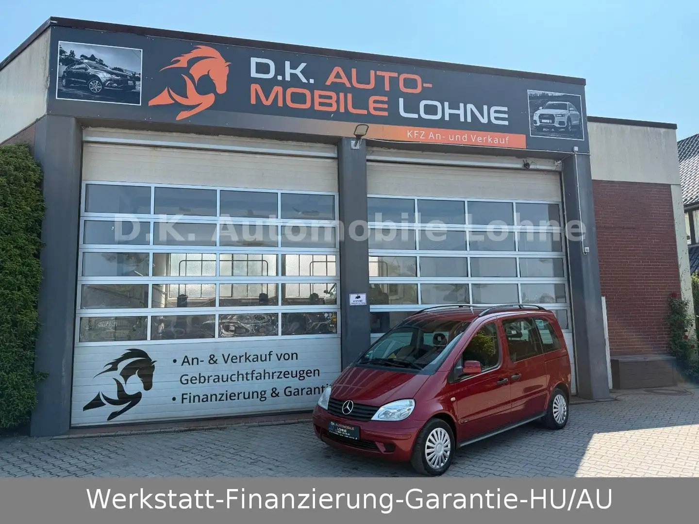 Mercedes-Benz Vaneo Compact Van 1.9 KLIMA*SHZ*2.HAND*5-SITZE* Rot - 1