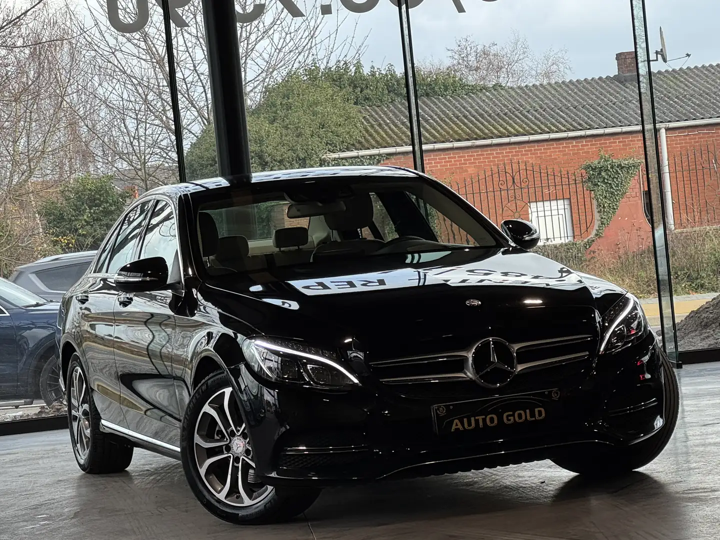 Mercedes-Benz C 220 D/PACKSPORT/FULLOPTIONS/EURO6B/1PROP CARNET Zwart - 2