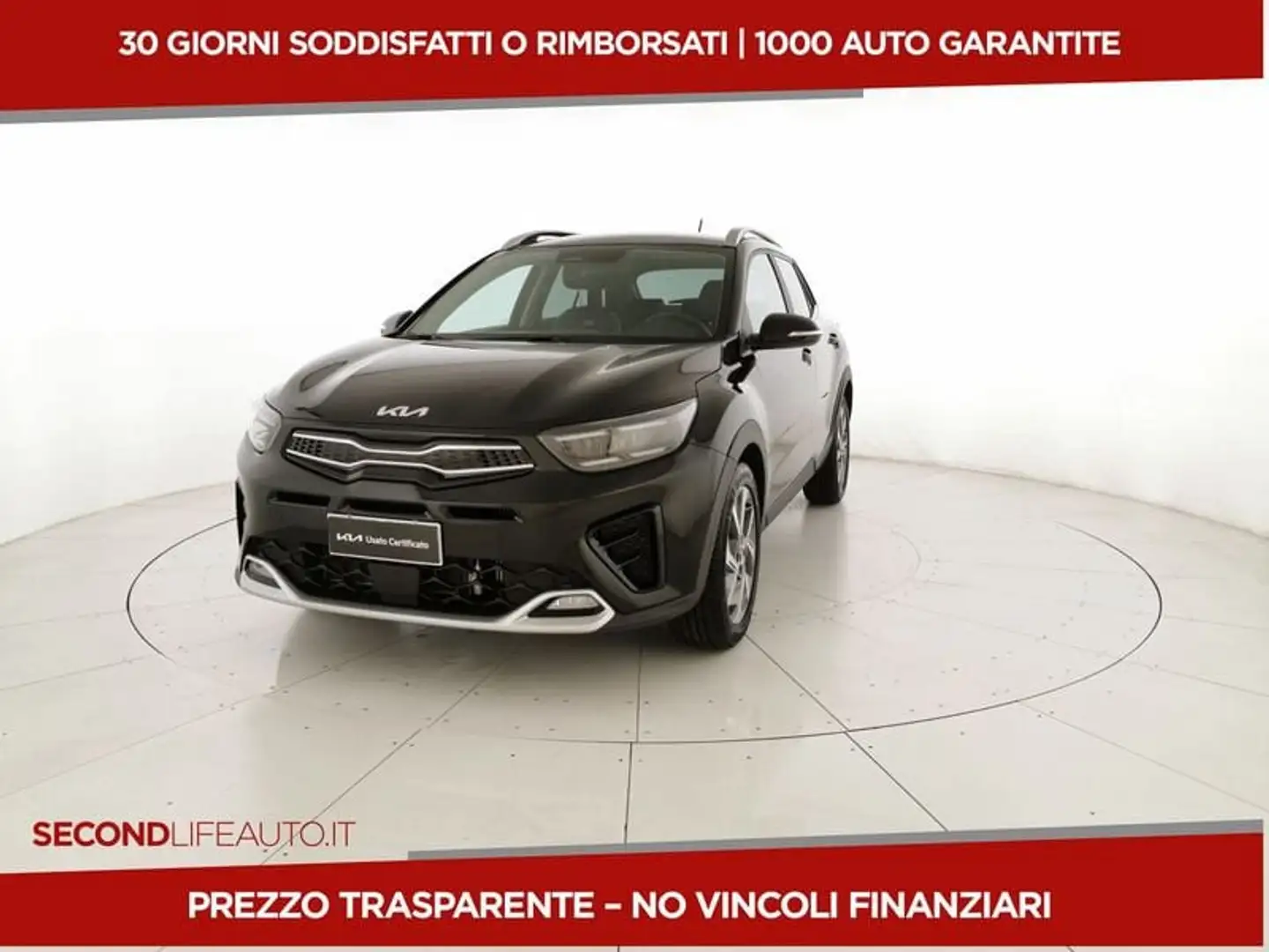 Kia Stonic 1.0 t-gdi mhev GT Line 100cv imt Nero - 1
