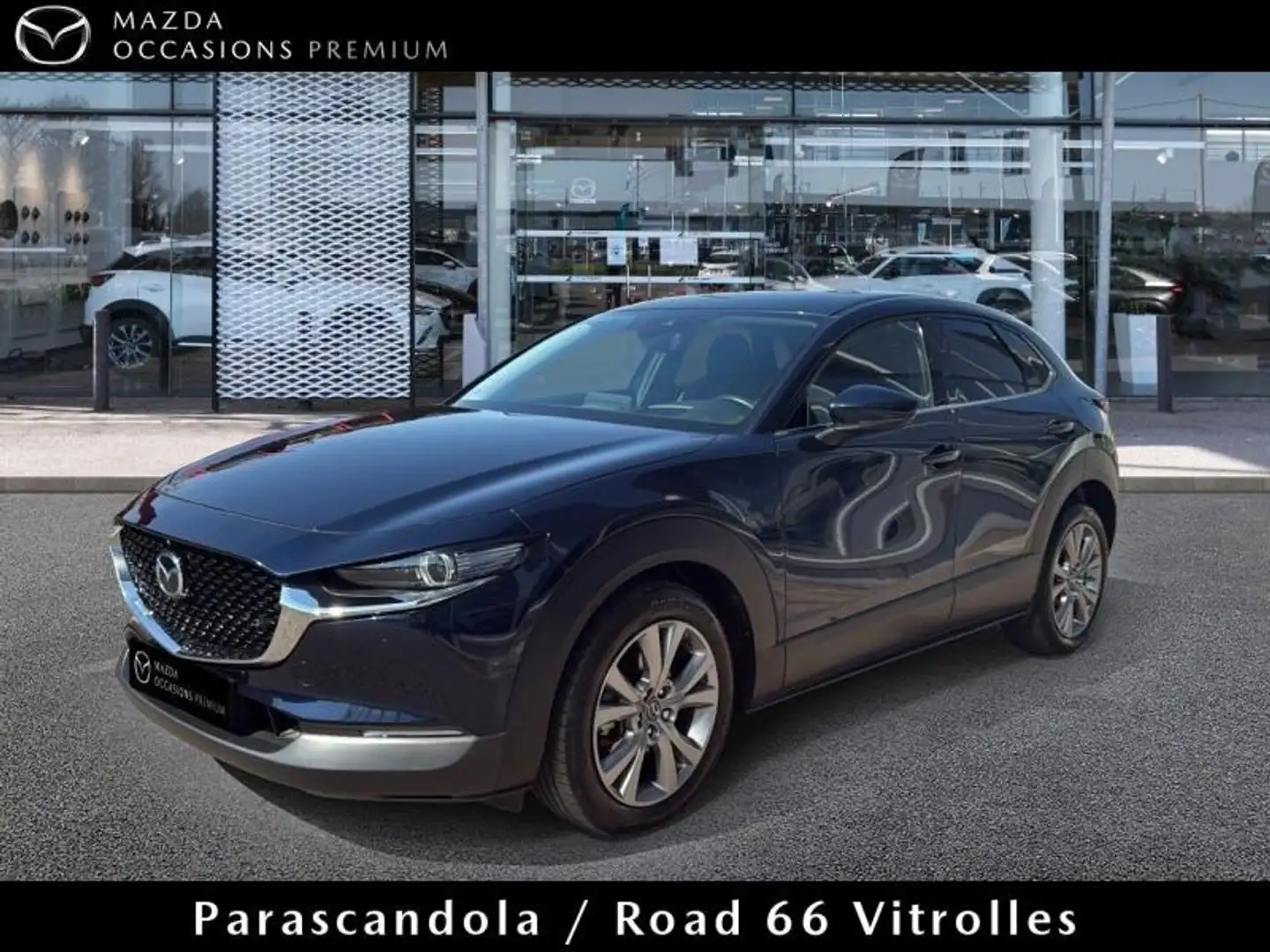 Mazda CX-30 2.0 e-SKYACTIV-G M-Hybrid 122ch Sportline BVA 2022 Bleu - 1