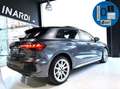 Audi A3 Sportback 40 TFSIe S line S tronic Gris - thumbnail 2