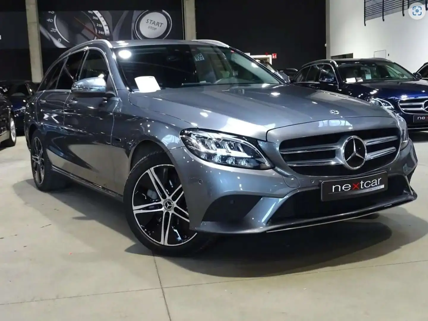 Mercedes-Benz C 300 de PHEV *LANE ASSIST-ANGLE MORT-VIRTUAL-FULL LED* Gris - 2