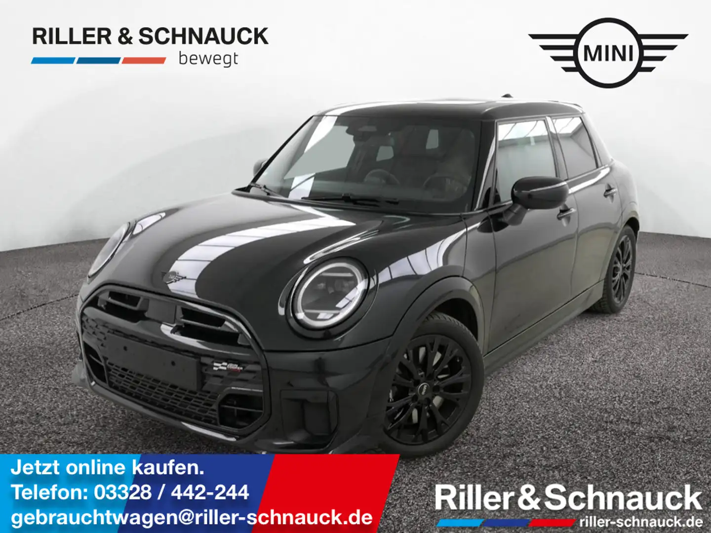 MINI Cooper C John Cooper Works JCW PANO+HUD+LED+N Schwarz - 1