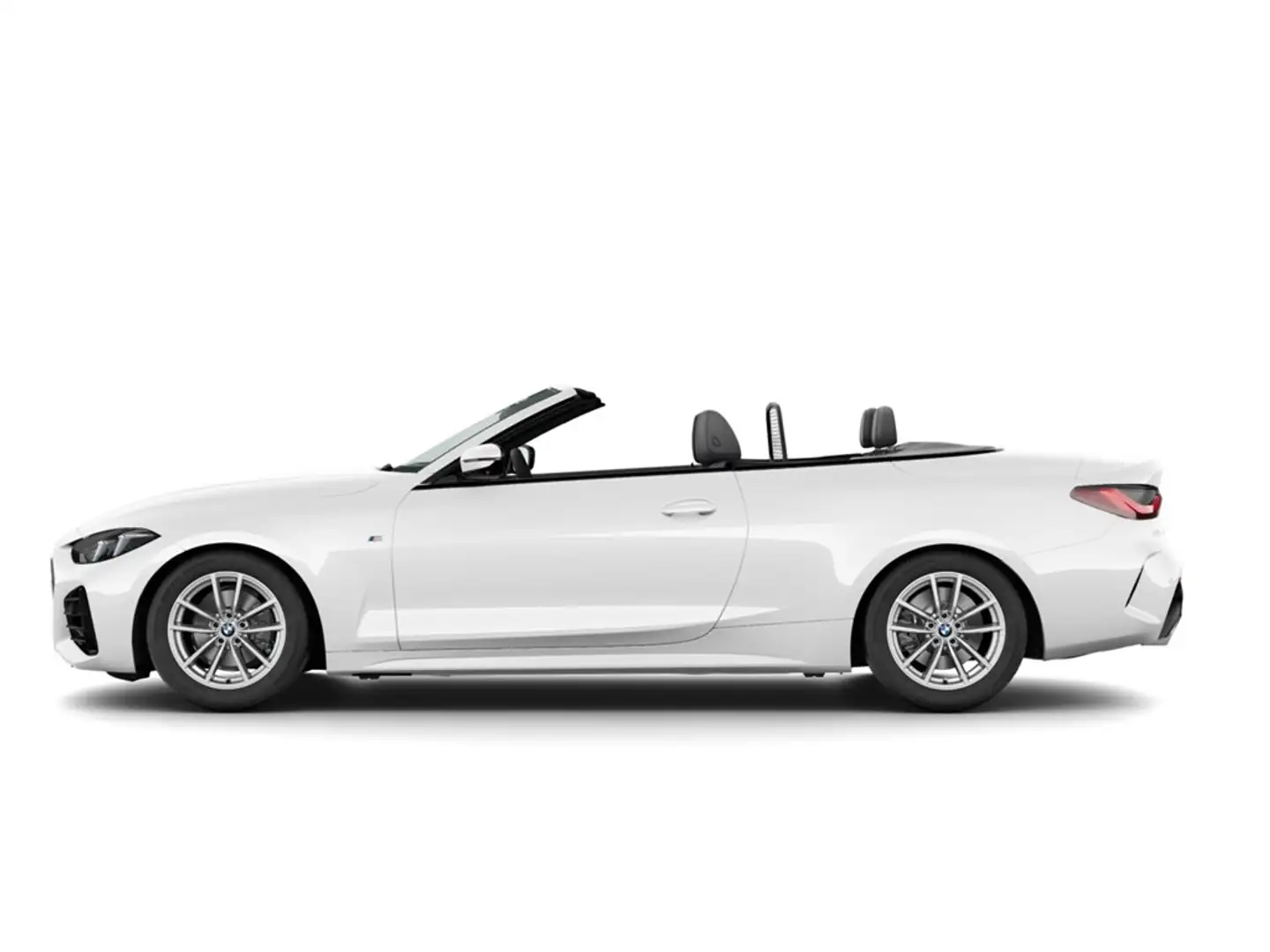 BMW 420 iA M-Sport Cabrio Sportpaket Navi Leder Digitales Weiß - 2