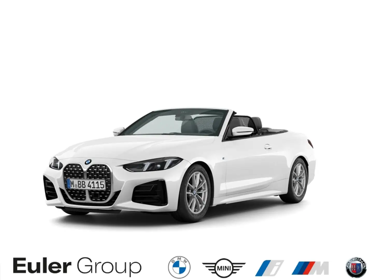 BMW 420 iA M-Sport Cabrio Sportpaket Navi Leder Digitales Weiß - 1
