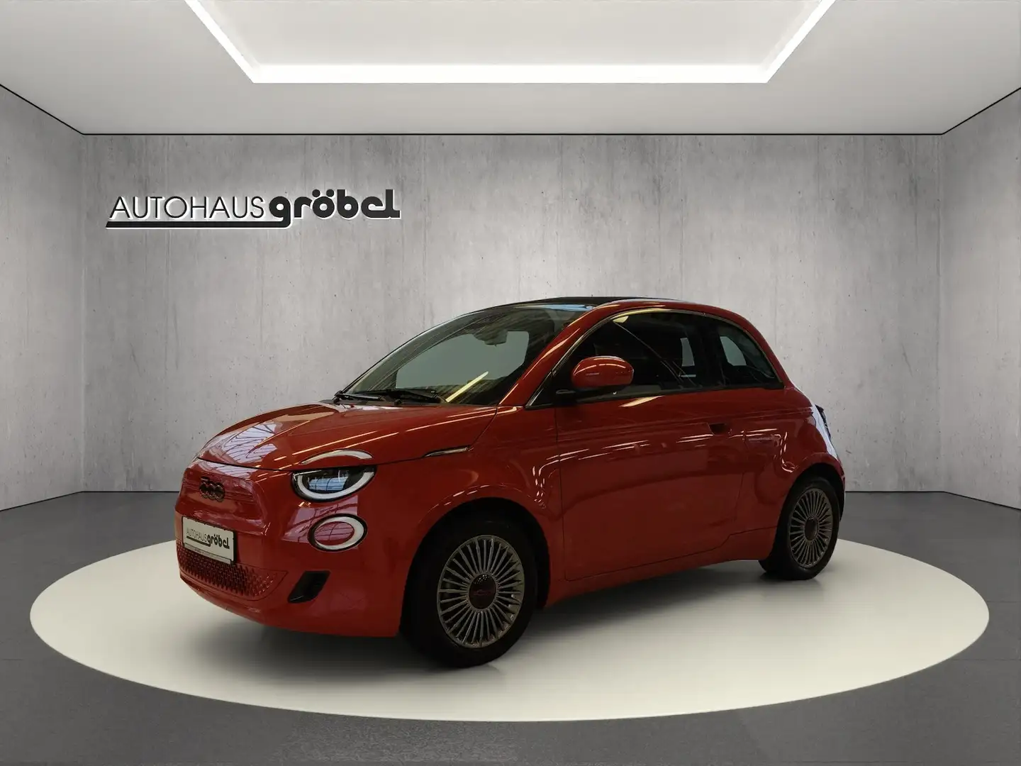 Fiat 500e Cabrio (RED) Elektro Sitzh. Navi Rot - 1