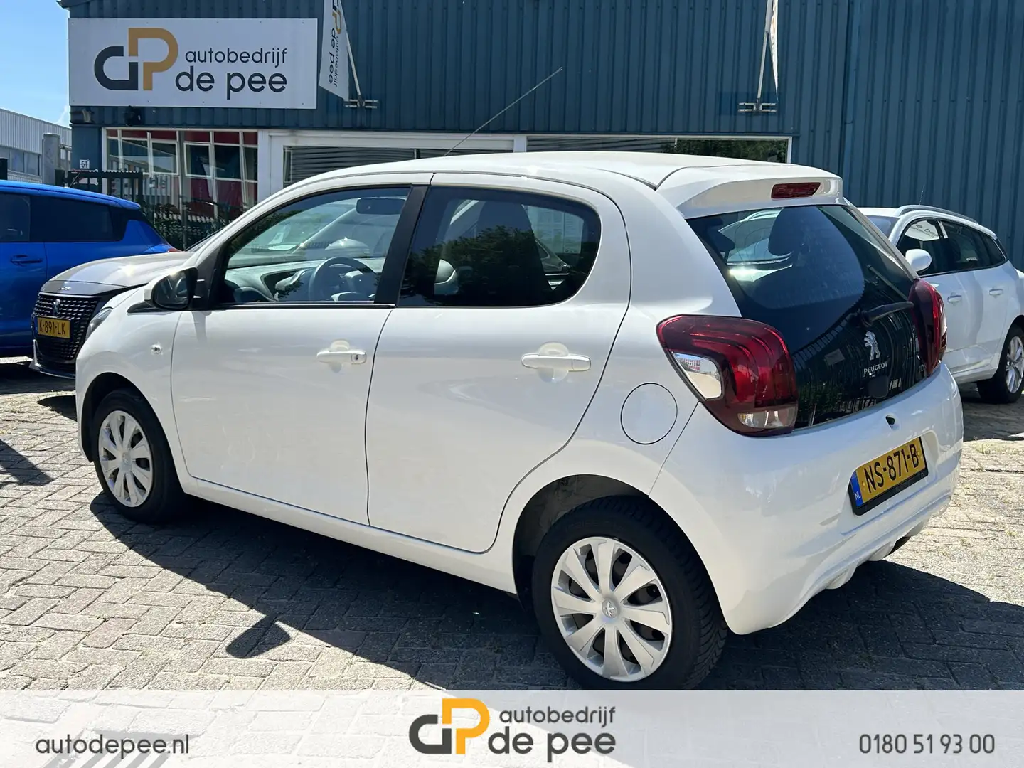 Peugeot 108 1.0 e-VTi Blue Lion GARANTIE/AIRCO/CV+AB/EL.RAMEN/ Blanc - 2