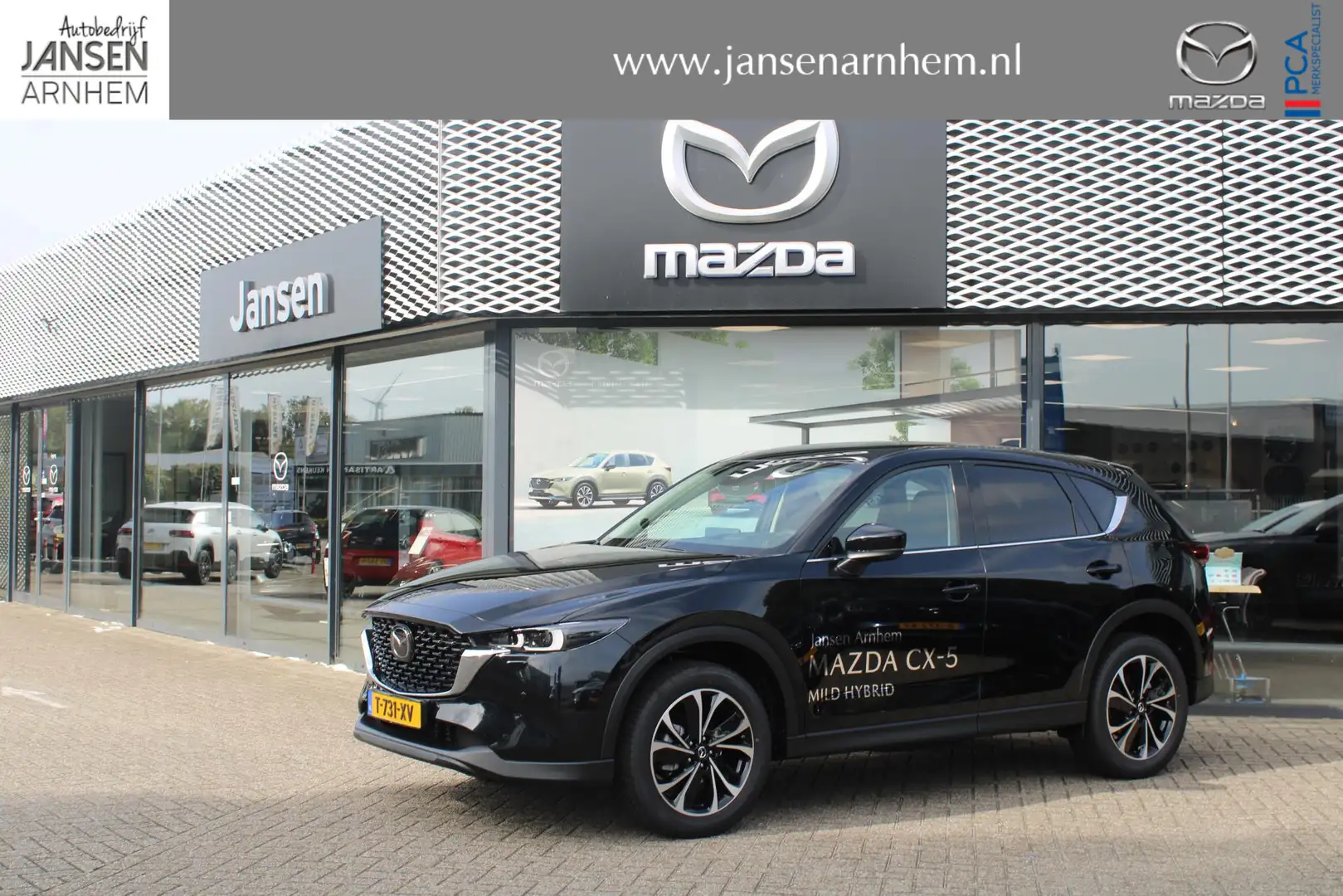 Mazda CX-5 2.0 SkyActiv-G 165 Exclusive-Line , Demovoordeel € Zwart - 1