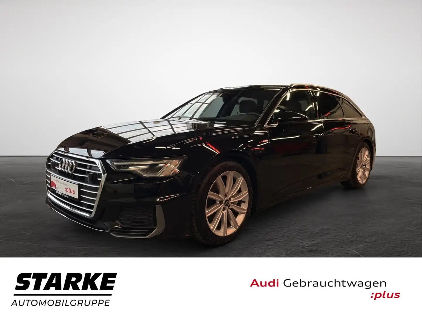 Audi A6 Avant 45 TFSI quattro S tronic S line Schwarz - 2