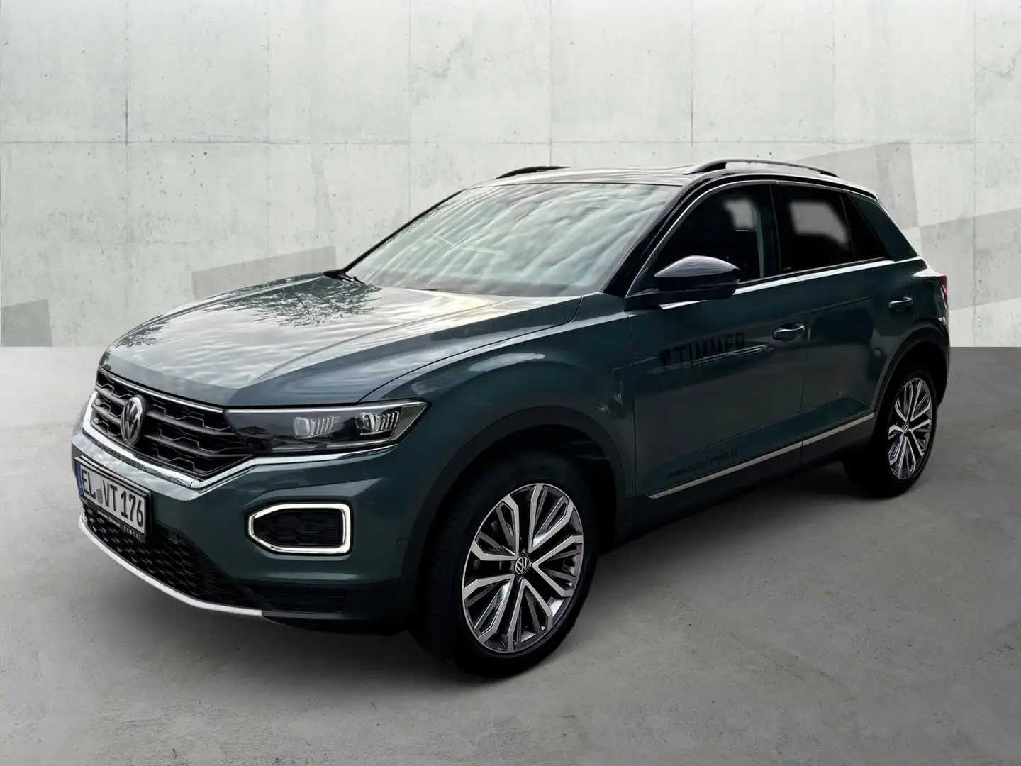 Volkswagen T-Roc 1.6 TDI IQ.DRIVE *NAVI*STANDHEIZUNG*KAMERA*LED* Blau - 2