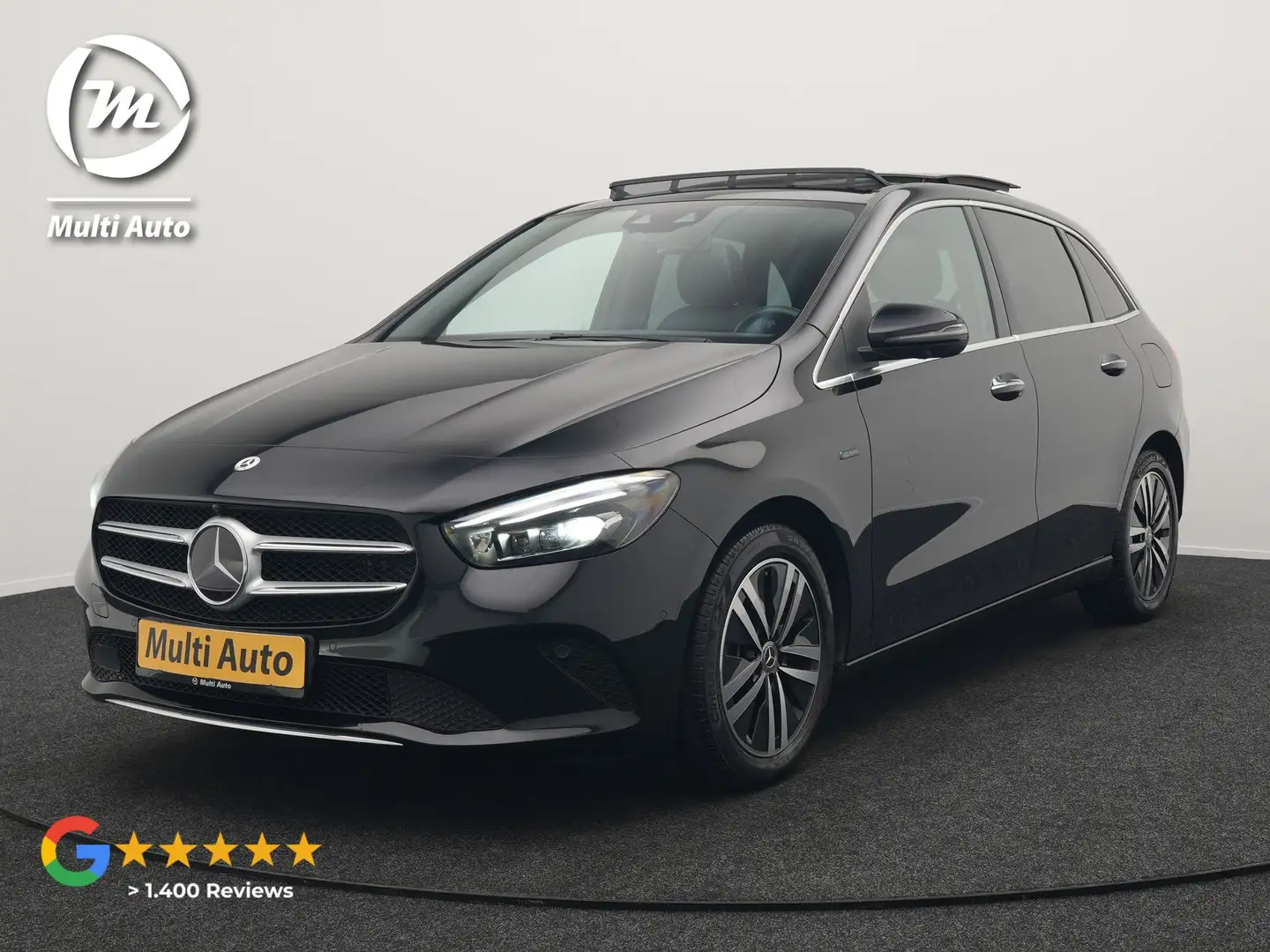 Mercedes-Benz B 250 e Progressive Plug In Hybrid 218pk PHEV | Panodak Zwart - 1