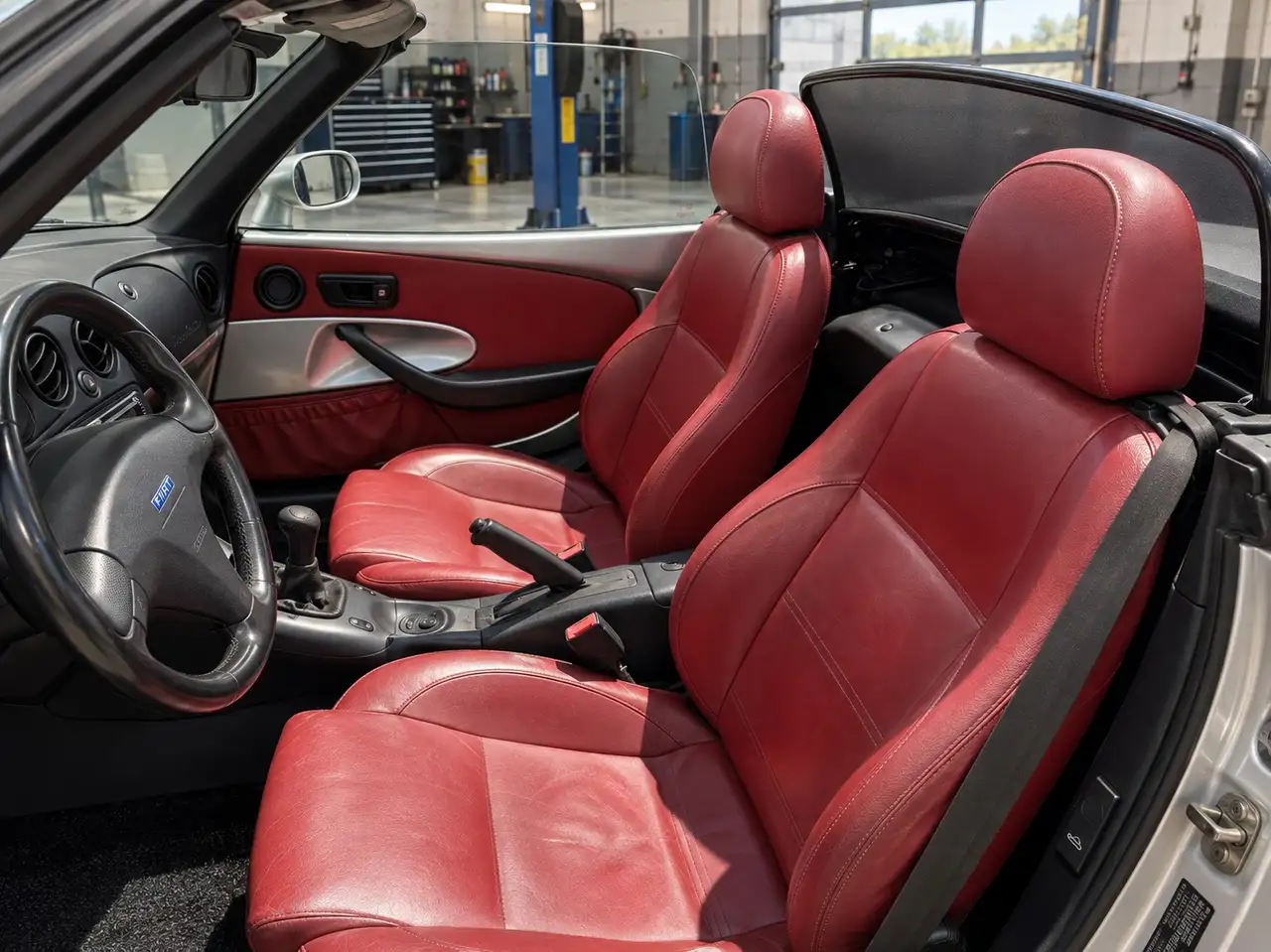 Fiat Barchetta 1.8 16V – 32.000 km -Pelle Rossa, foto 5