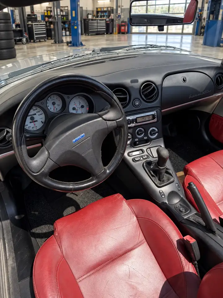 Fiat Barchetta 1.8 16V – 32.000 km -Pelle Rossa, foto 9
