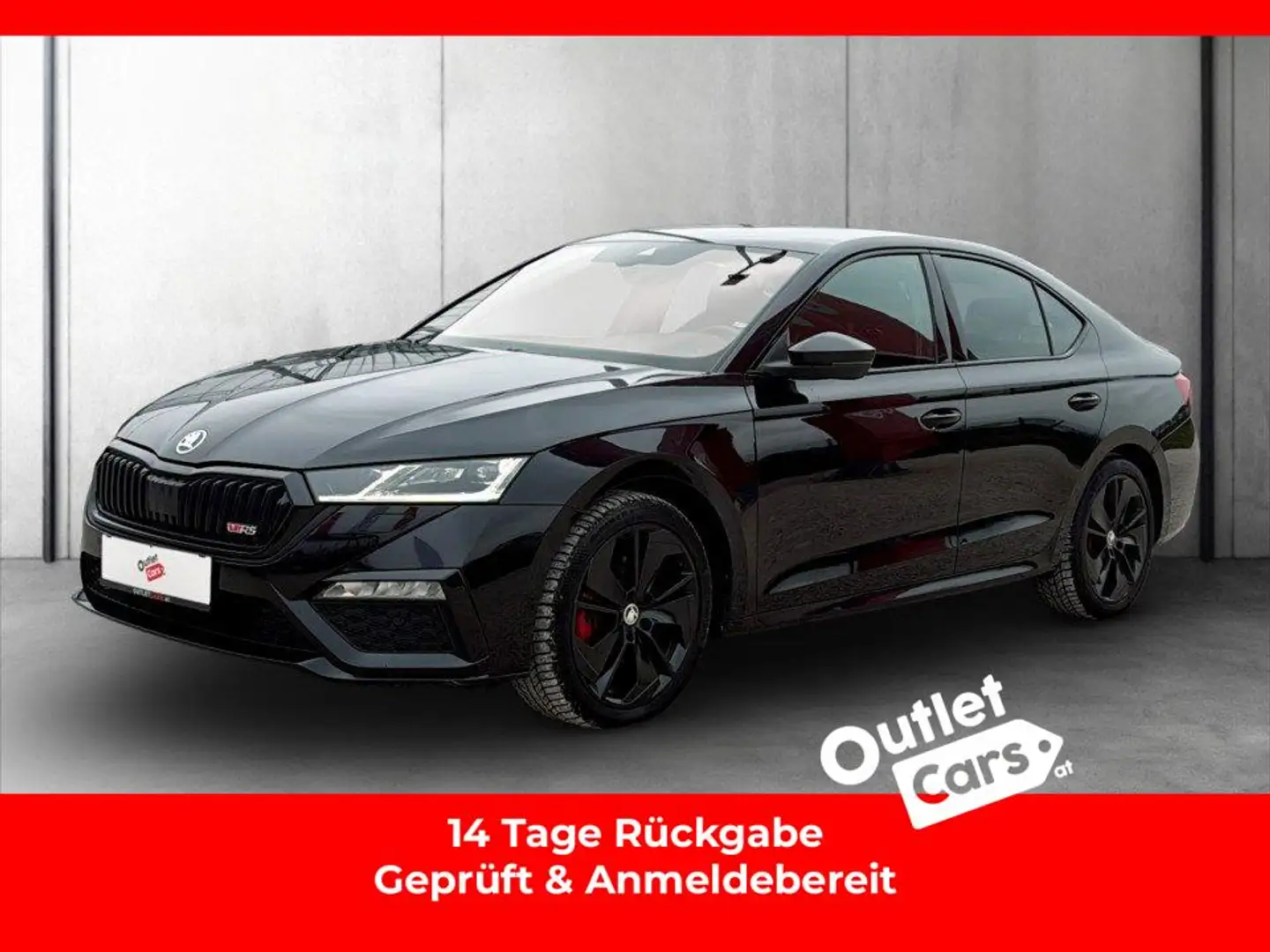 Skoda Octavia Limo 2.0 TDI RS 4X4 Aut. MATRIX+AHK+RADAR Schwarz - 1