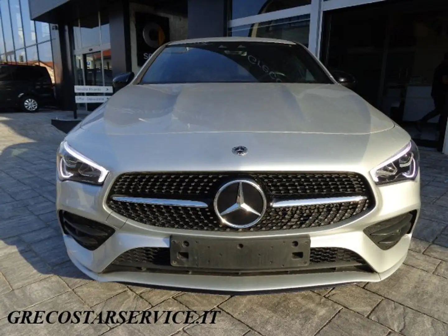 Mercedes-Benz CLA 200 Coupe Premium 4matic Automatic AMG Luci64colori Argento - 2
