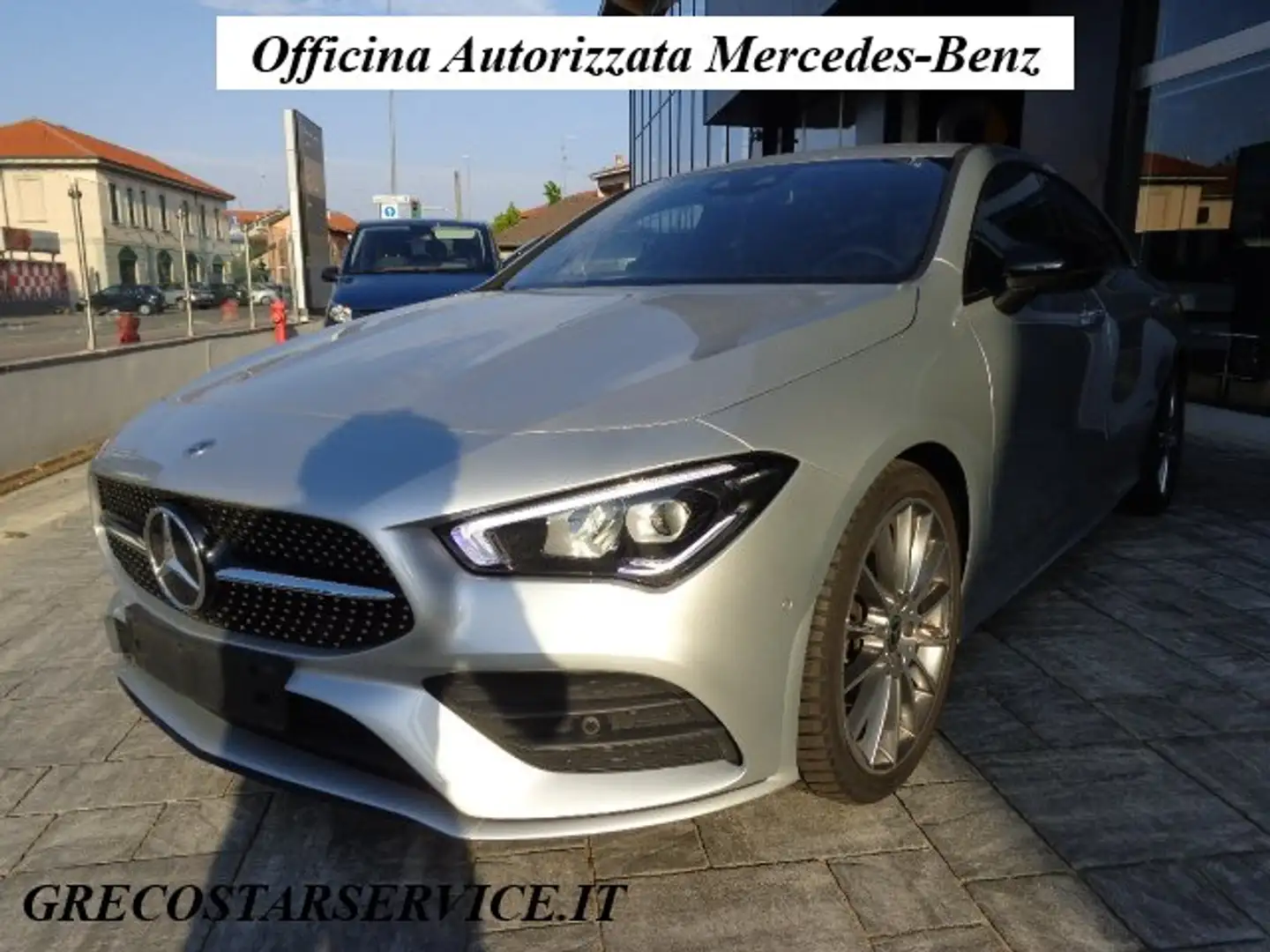 Mercedes-Benz CLA 200 Coupe Premium 4matic Automatic AMG Luci64colori Argento - 1