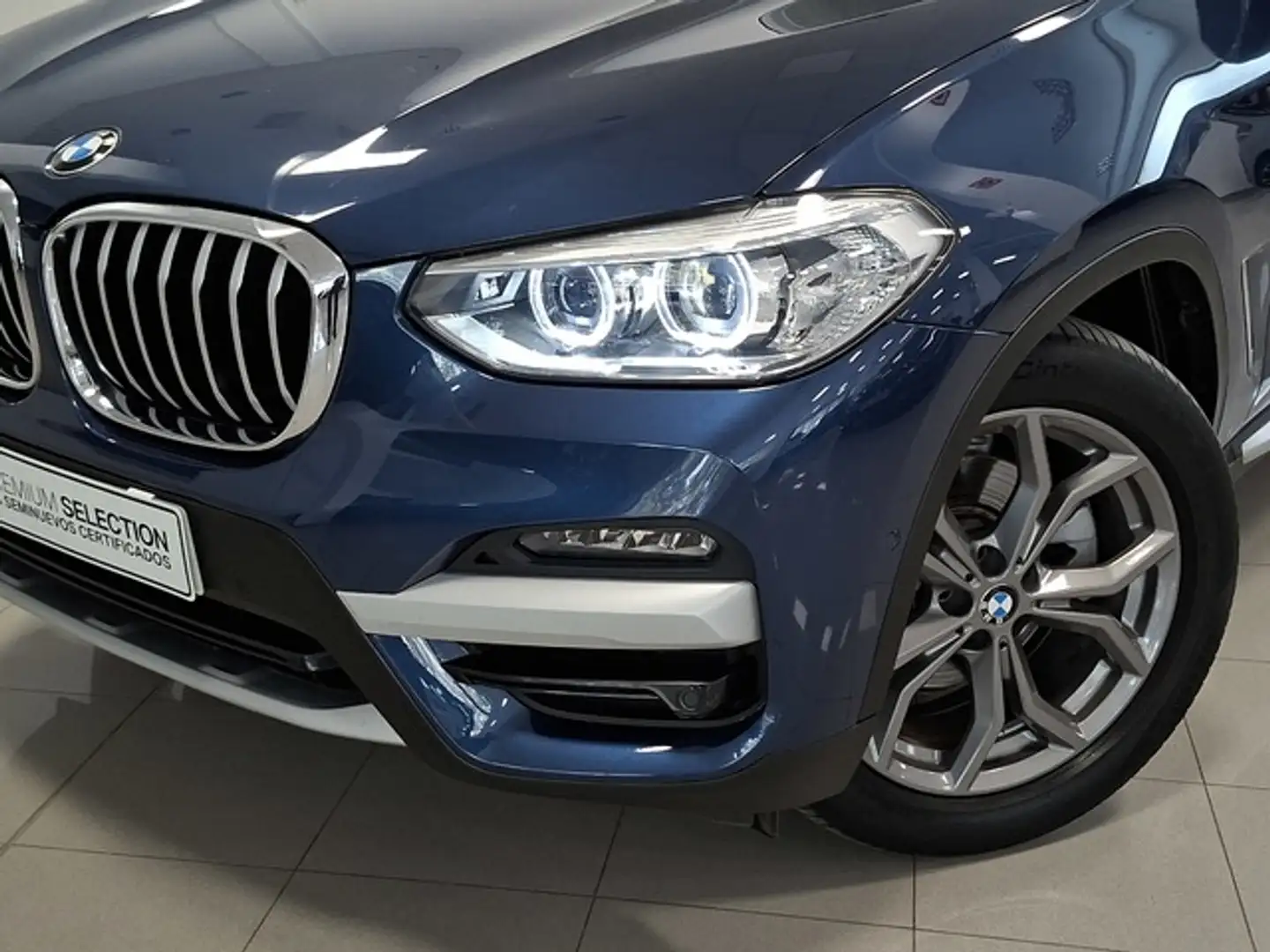 BMW X3 xDrive 20dA Azul - 2