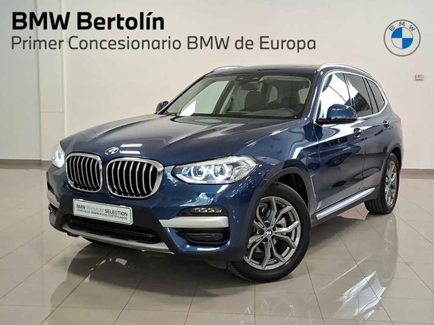 BMW X3 xDrive 20dA Azul - 1