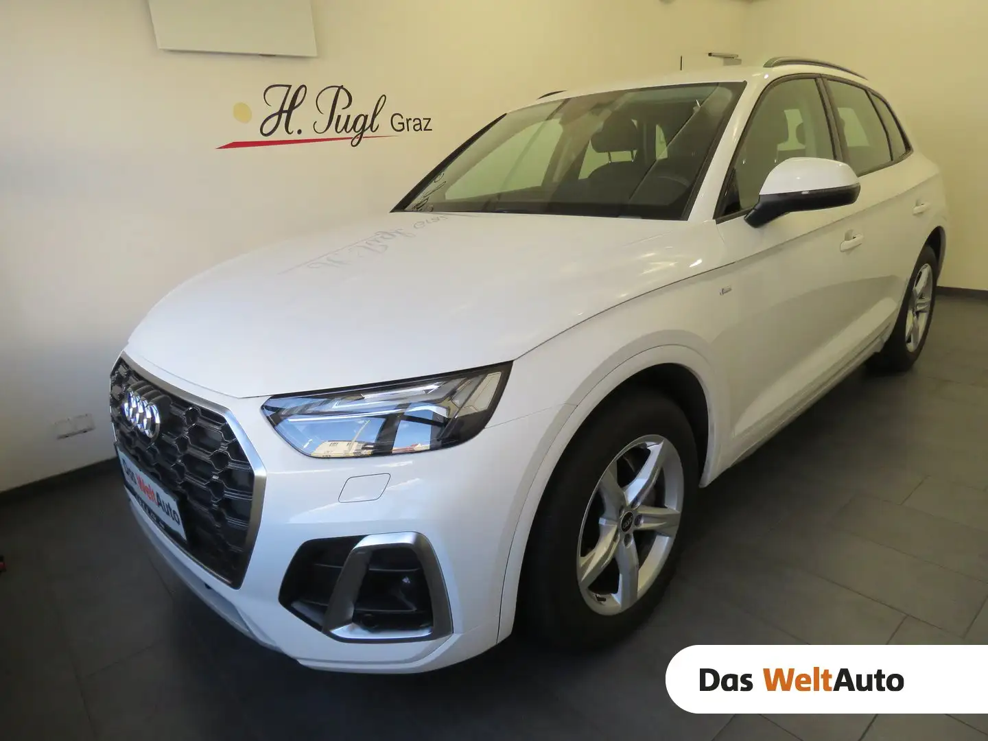 Audi Q5 35 TDI S line Weiß - 1
