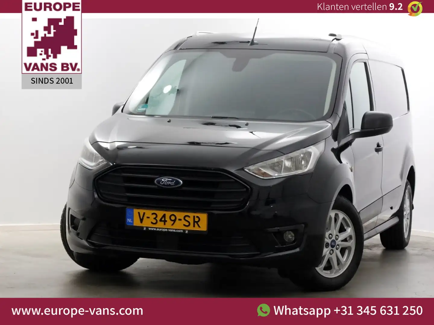 Ford Transit Connect 1.5 TDCI 100pk L2 Trend Automaat Navi/Camera 10-20 Zwart - 1