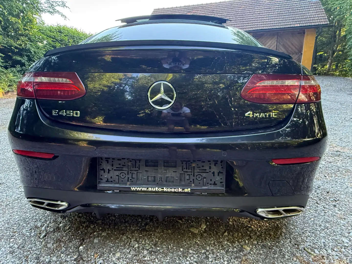 Mercedes-Benz E 450 E 450 4MATIC Aut. Schwarz - 2