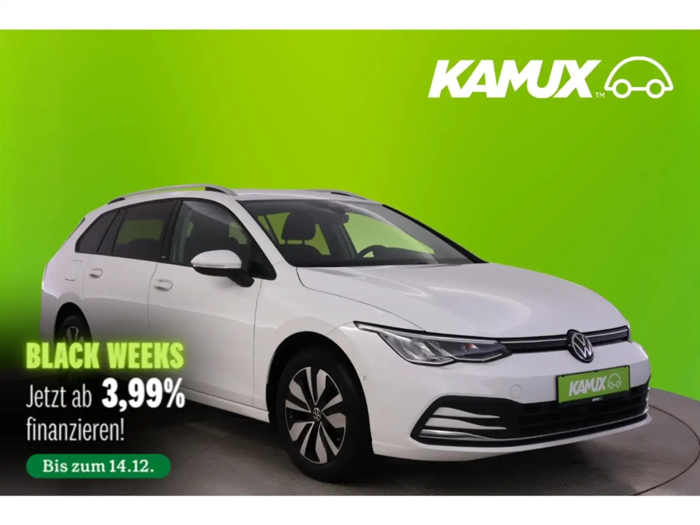 Volkswagen Golf Variant VIII 1.5TSI Move+LED+NAVI+KAMERA Weiß - 1