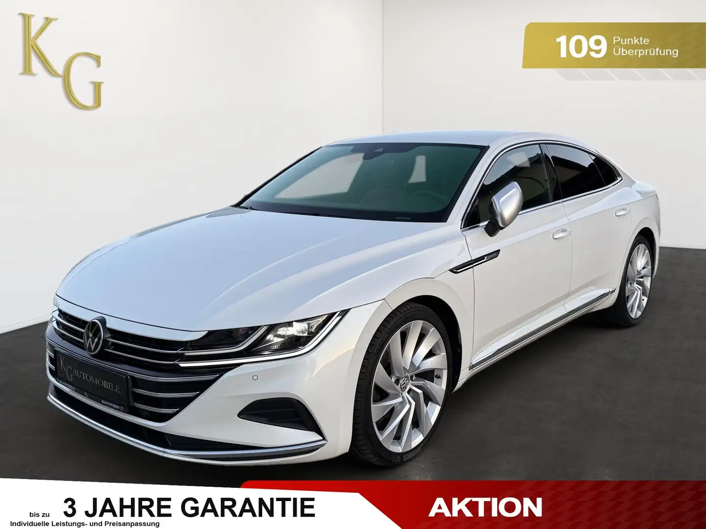 Volkswagen Arteon 2.0 TDI Facelift Elegance ab ca. 264€ monatlich Weiß - 1