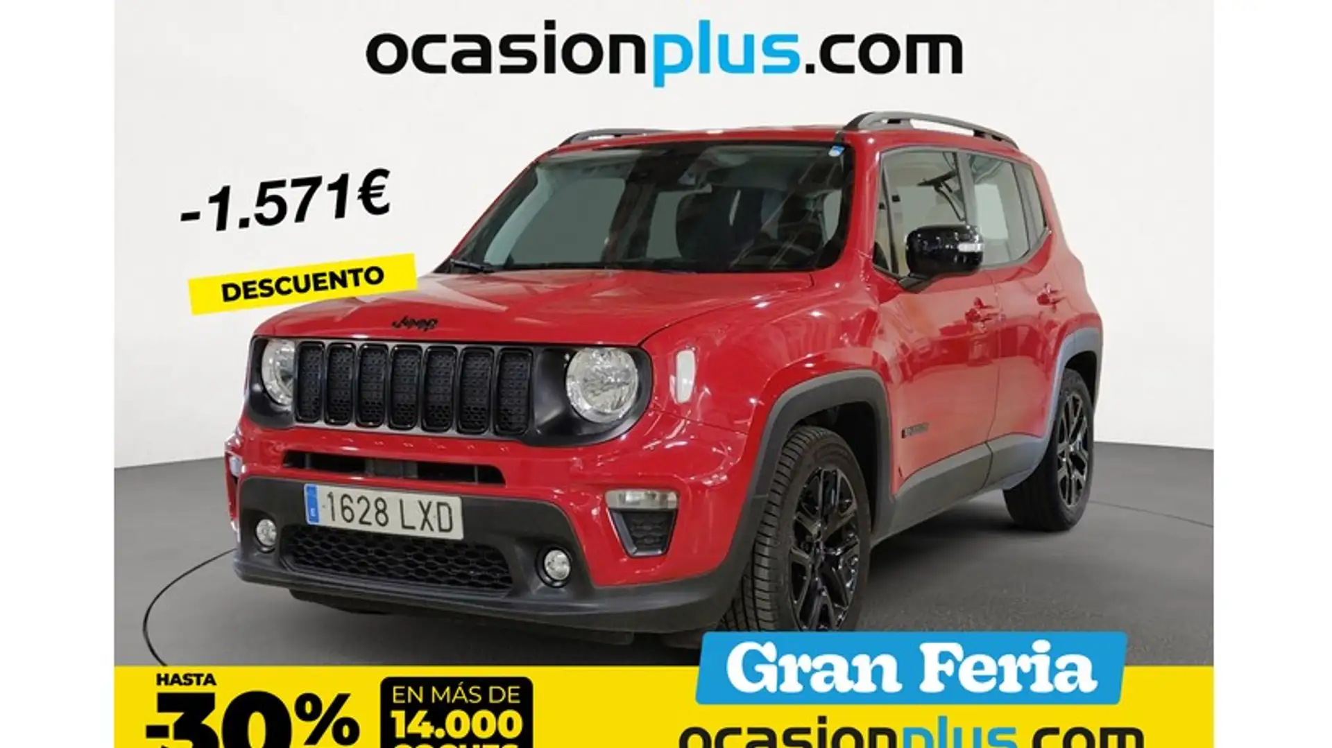 Jeep Renegade 1.0 Night Eagle II 4x2 Rojo - 1